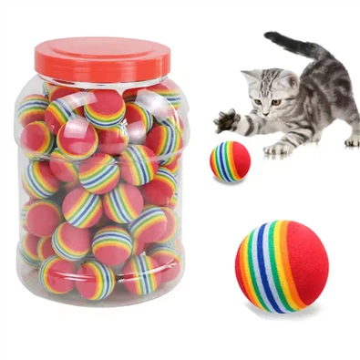 Poukisa Chat renmen Eva Pet Balls?